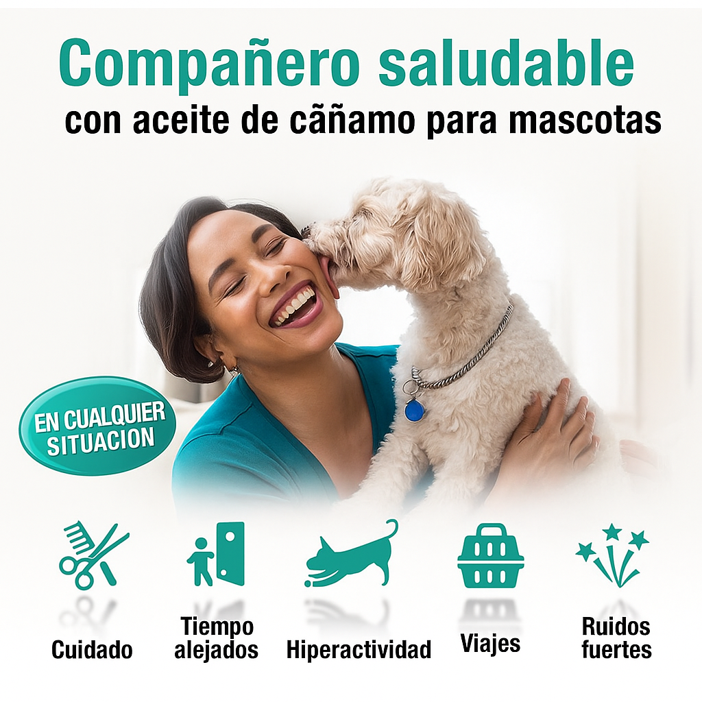 Calma Natural™ Aceite relajante para mascotas