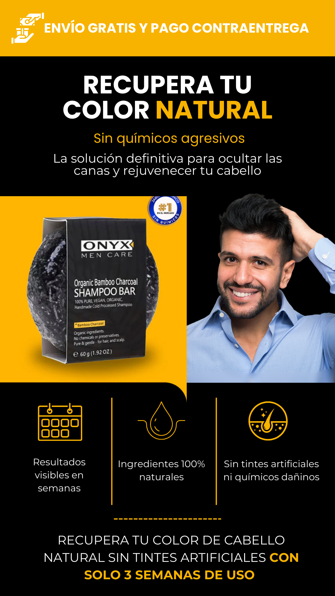 OnyxMen™Jabon AntiCanas